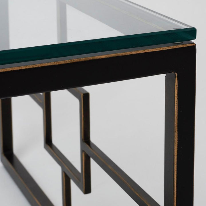 Somrig Cocktail Table - Gilded Bronze