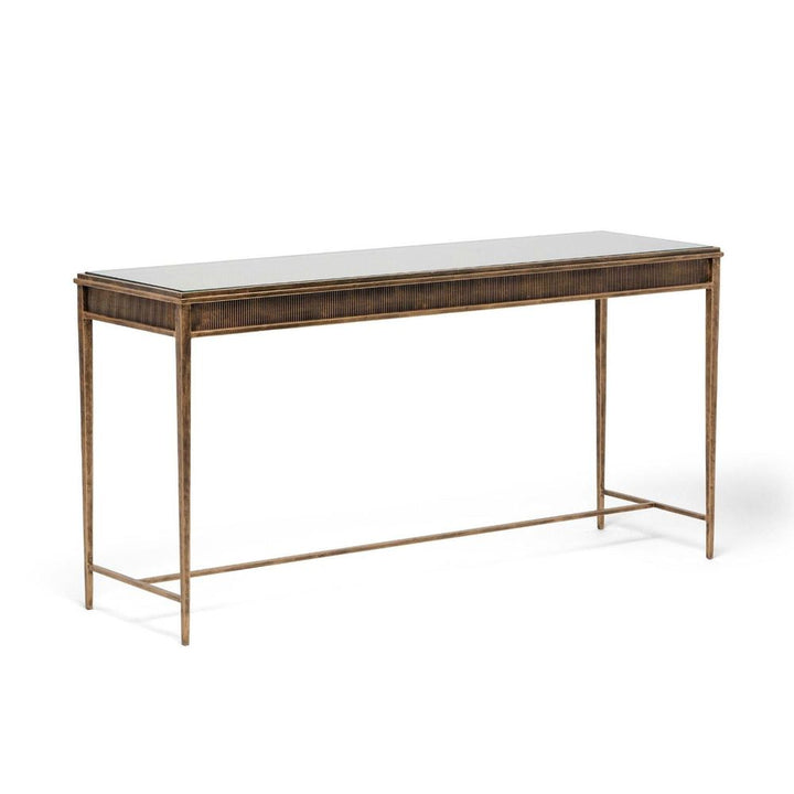 Console Tables Camille Console - Gilded Brass