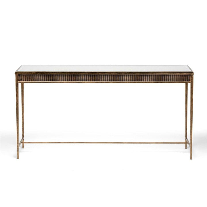 Console Tables Camille Console - Gilded Brass