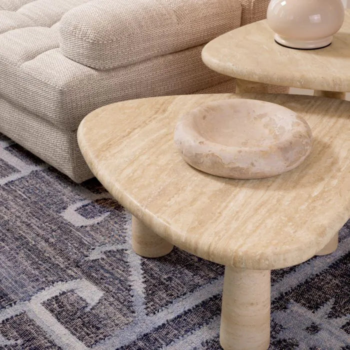 Side Table Larino S travertine