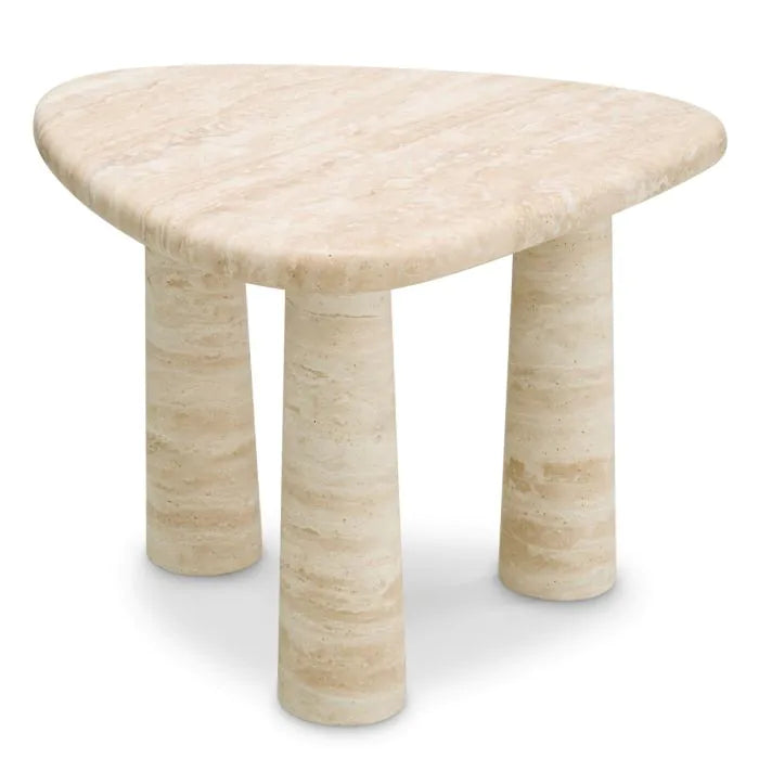 Side Table Larino S travertine