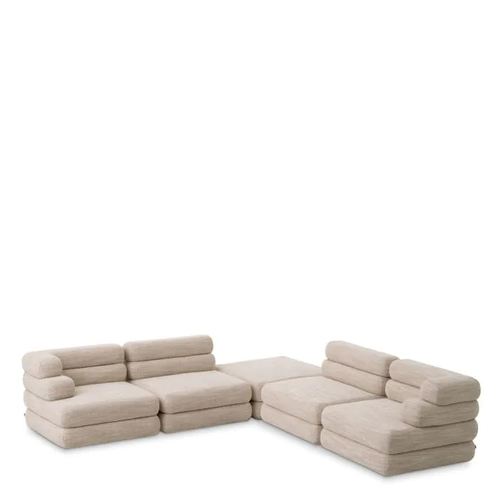 Modular Sofa Malaga skyward sand - Middle