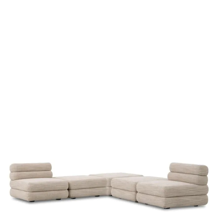 Modular Sofa Malaga skyward sand - Right