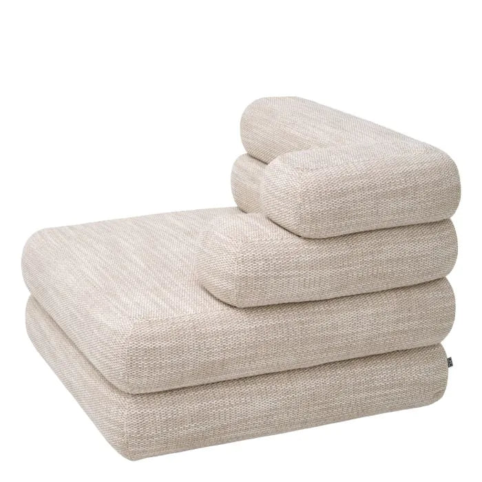 Modular Sofa Malaga skyward sand - Right
