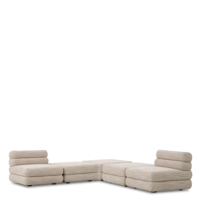 Modular Sofa Malaga skyward sand - Left