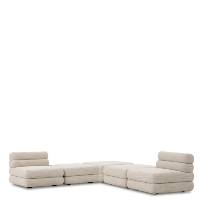 Modular Sofa Malaga skyward sand - Ottoman