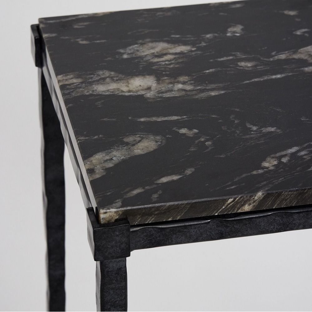Pedestals Reese Pedestal - Hammered Charcoal
