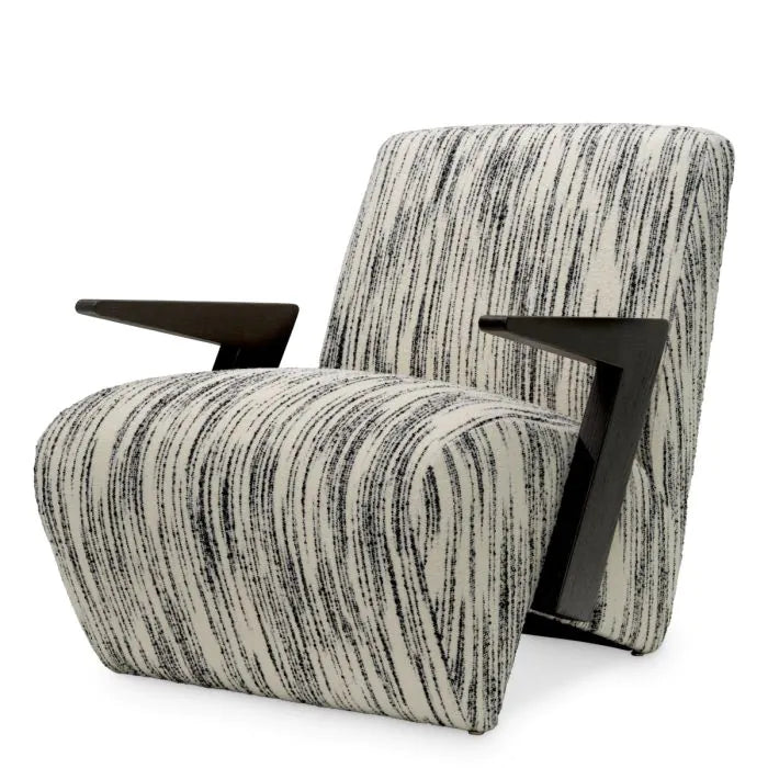 Chair Venosa radiance black and white