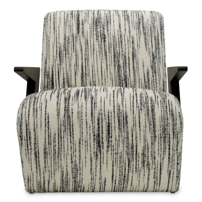 Chair Venosa radiance black and white