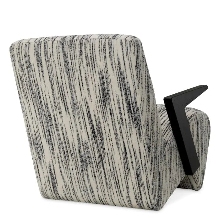 Chair Venosa radiance black and white