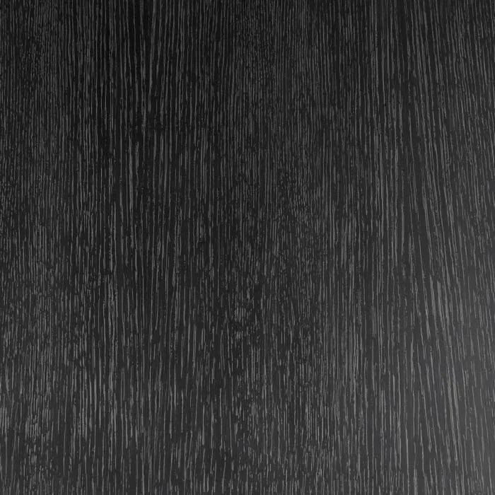 Desk Nathaniel charcoal grey oak veneer brushed brass finish