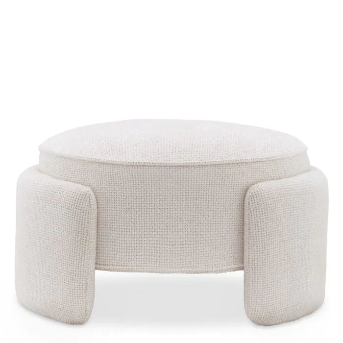 Stool Ortega lyssa off-white