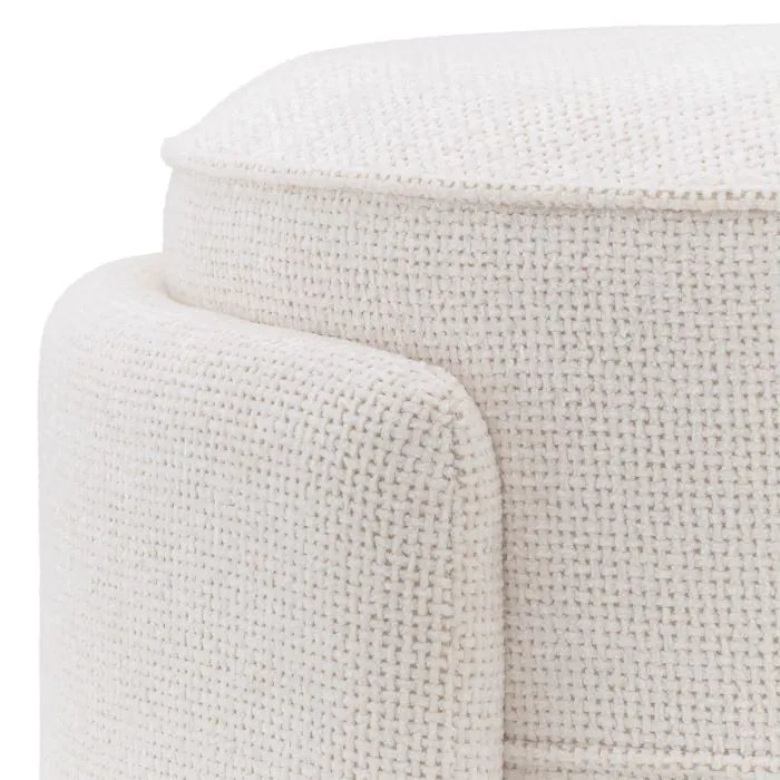 Stool Ortega lyssa off-white