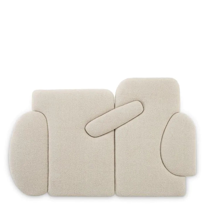 Headboard Minori cascade off-white