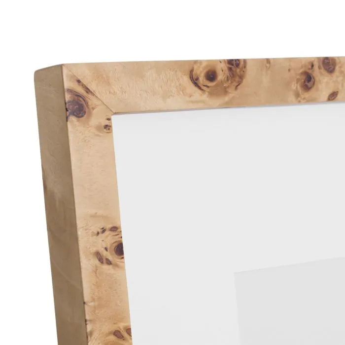 Picture Frame Braga S light brown mappa burl veneer