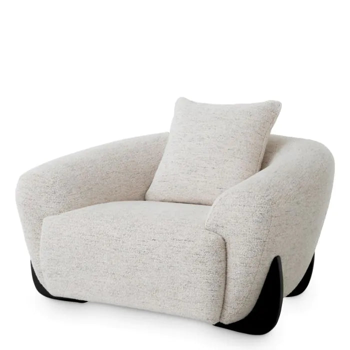 Chair Siderno seashell off-white