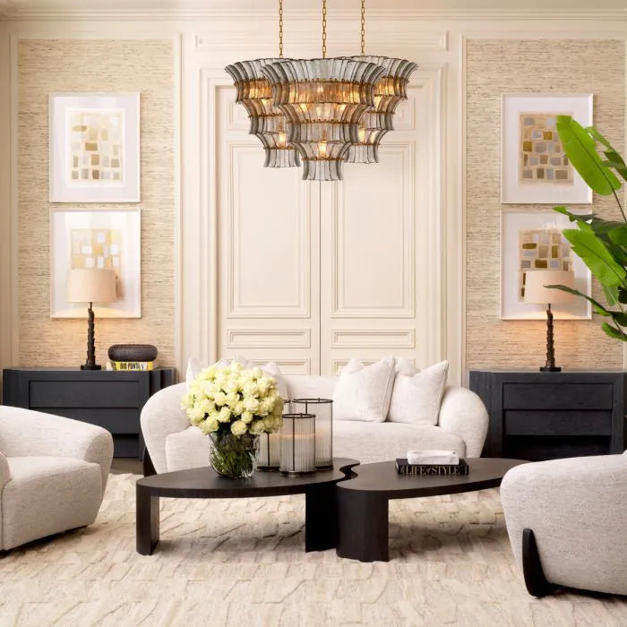 Chair Siderno seashell off-white