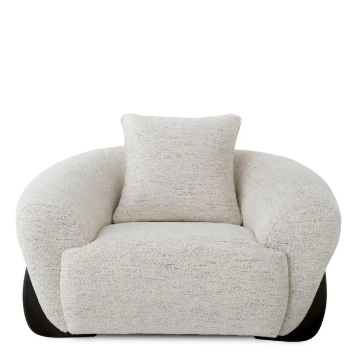 Chair Siderno seashell off-white
