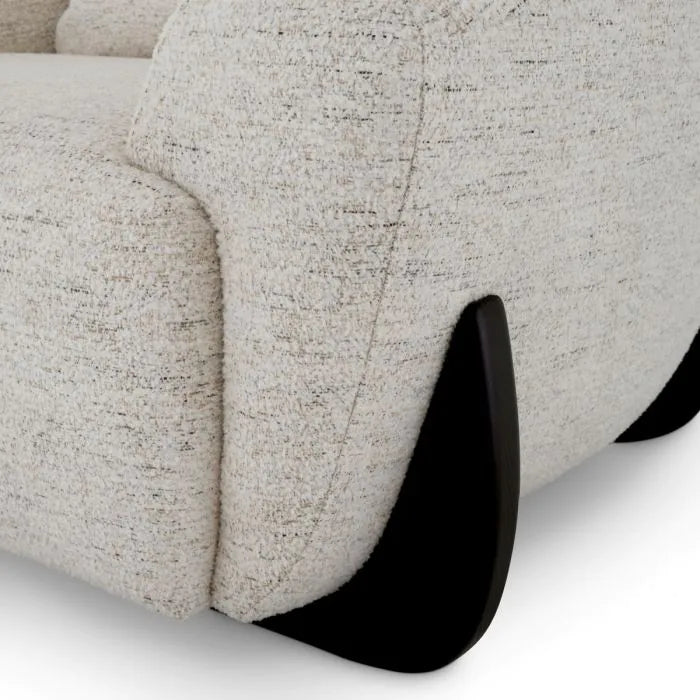 Chair Siderno seashell off-white