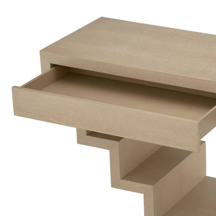 Console Table Rialto washed oak veneer