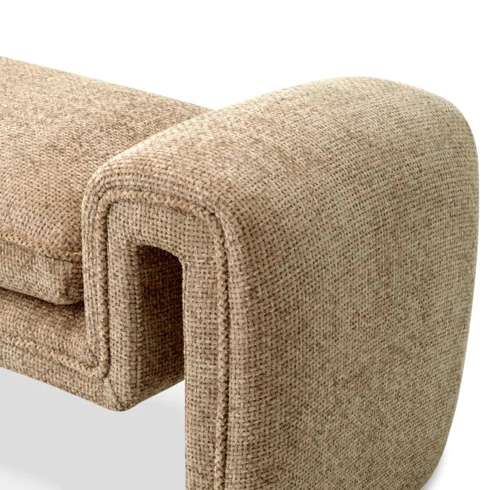 Bench Tondo S lyssa sand