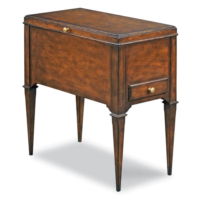 Chairside Deed Box-Woodbridge Furniture-WOODB-1187-10-Side Tables-1-France and Son