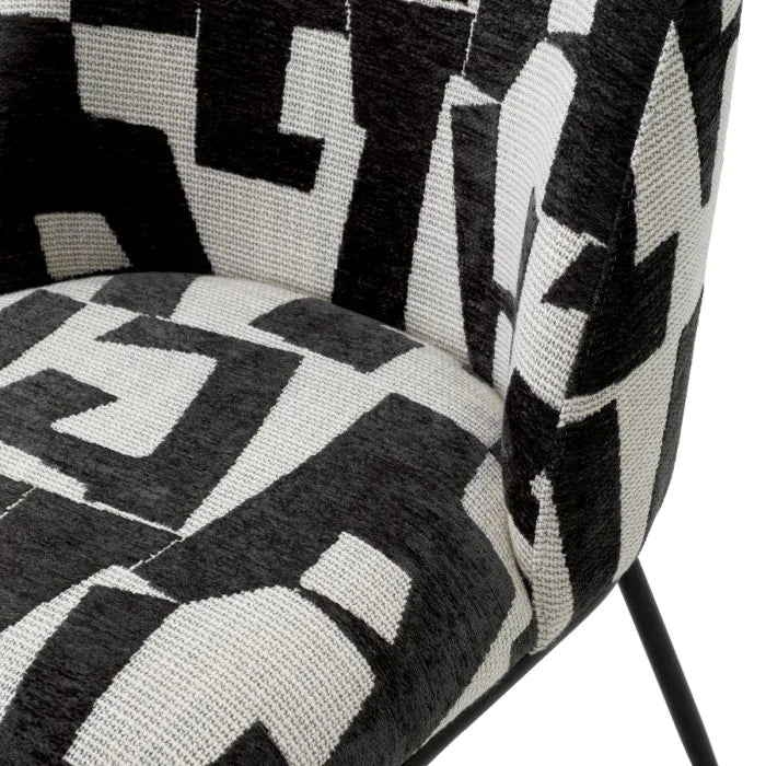 Dining Chair Caleb brooklyn black