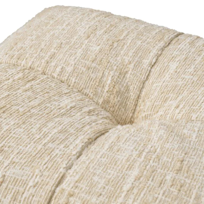 Stool Dorantes bouclé sonata cream