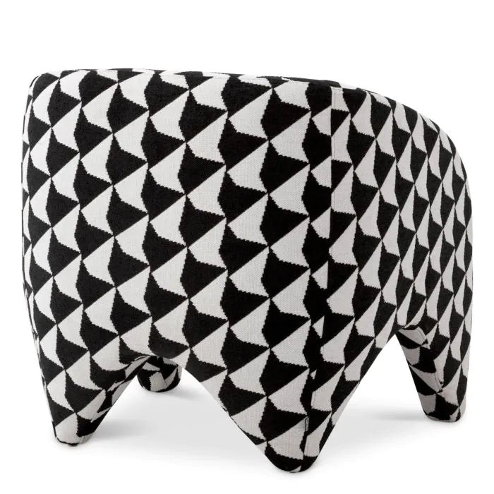 Chair Toledo zenith black and white