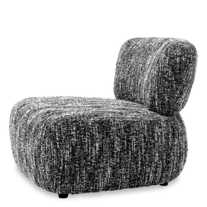 Chair Leon bouclé sonata black