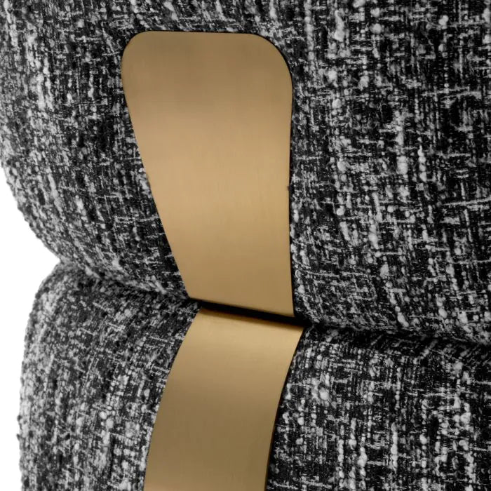 Chair Leon bouclé sonata black