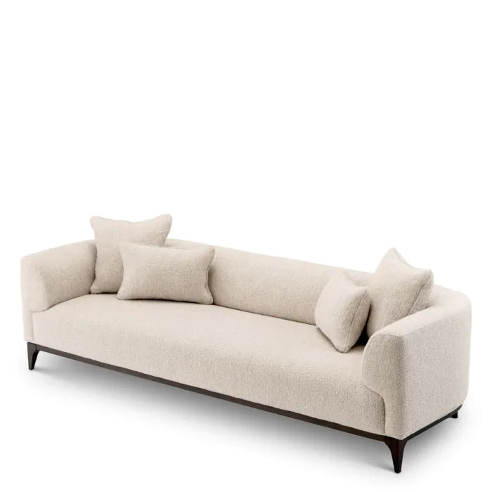 Sofa Brannan bouclé chalk white