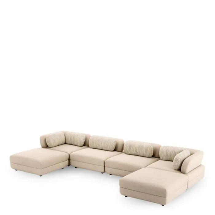 Modular Sofa Paulo scalea sand sonata cream - Corner