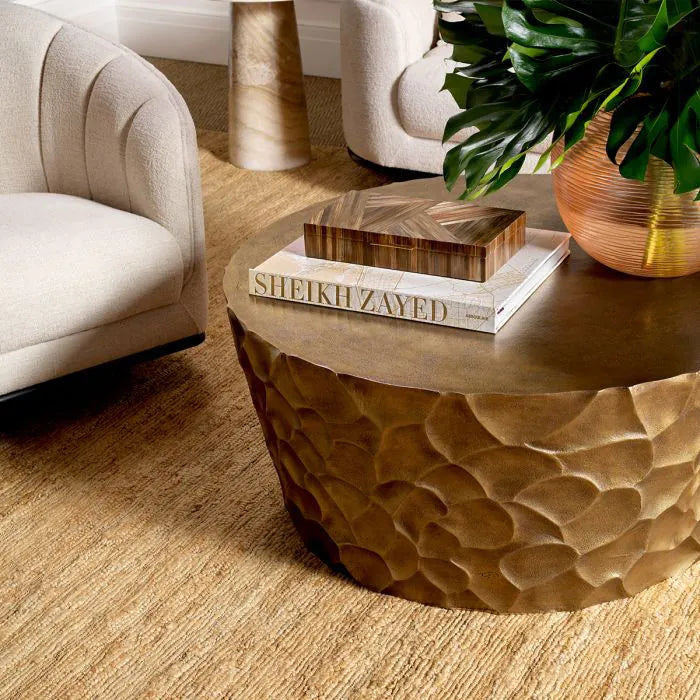 Box Harvard straw marquetry brown
