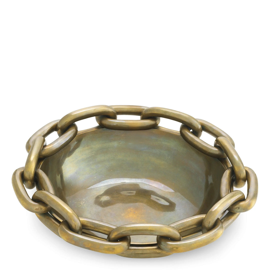Bowl Merona Vintage Brass Finish - image 3