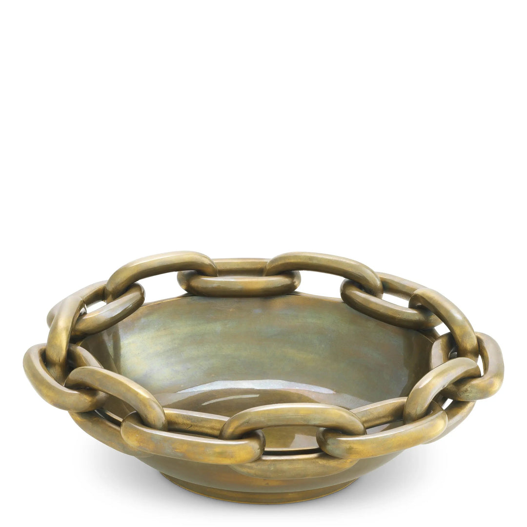 Bowl Merona Vintage Brass Finish - image 4