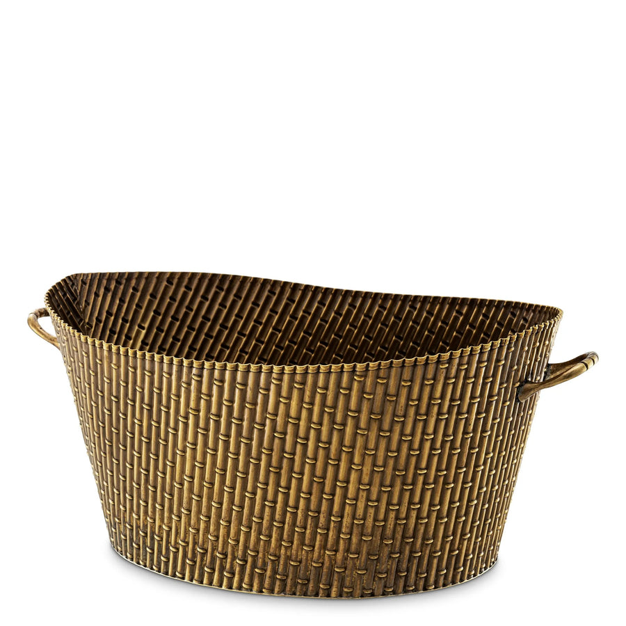 Wine Cooler Barletta L Vintage Brass Finish - image 1