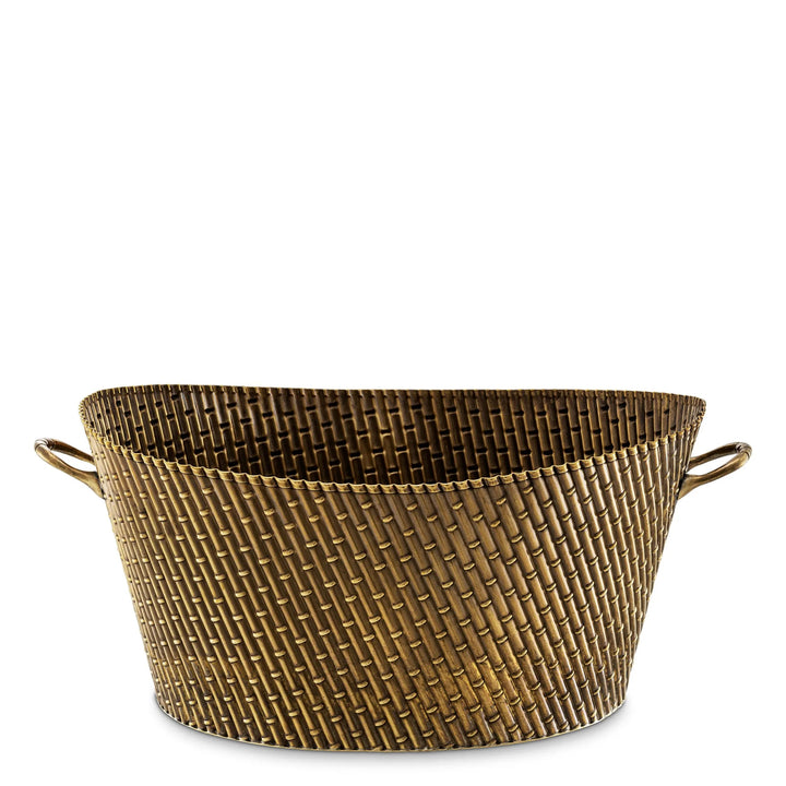 Wine Cooler Barletta L Vintage Brass Finish - image 3