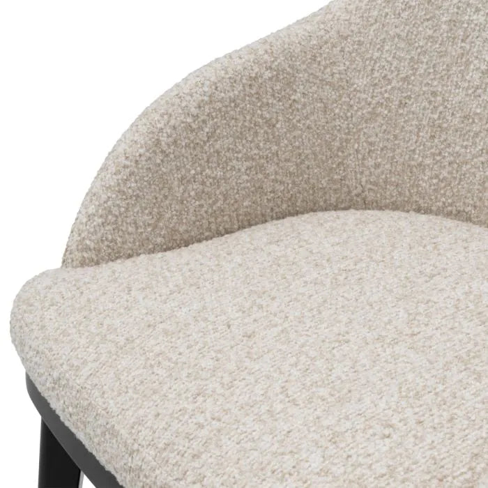 Dining Chair Costa with arm kempton beige