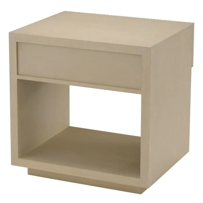 Nightstand Dimitrios washed oak veneer