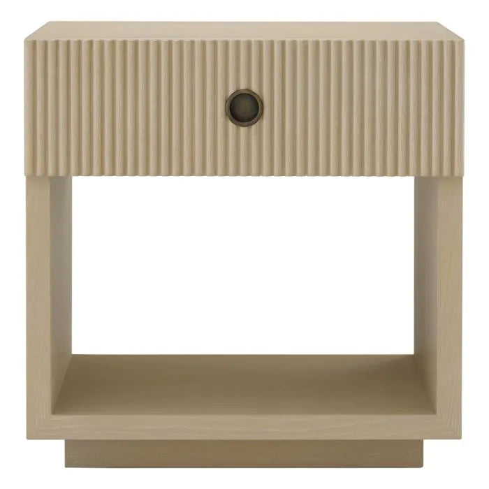 Nightstand Dimitrios washed oak veneer