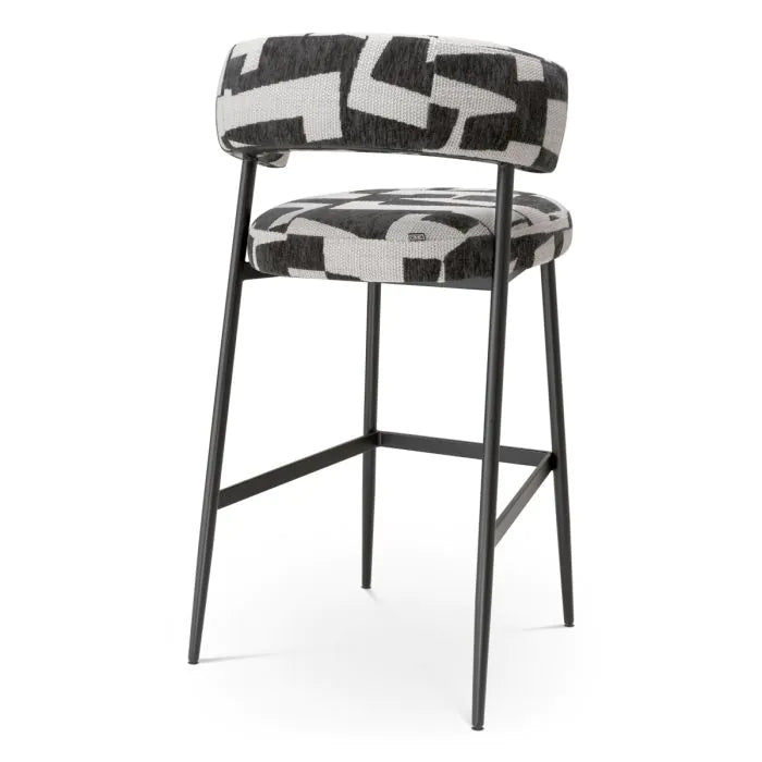 Bar Stool Folsom brooklyn black