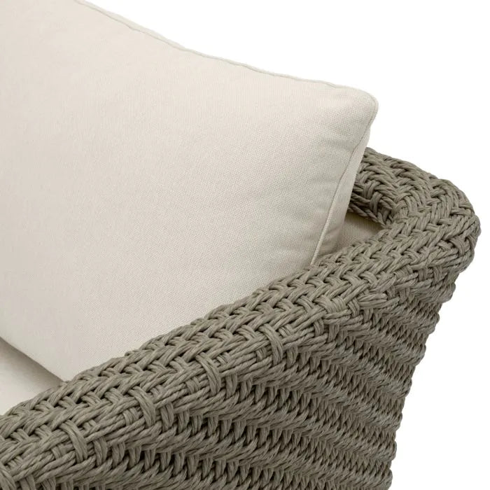 Outdoor Chair Bryson faux woven rattan viola sand