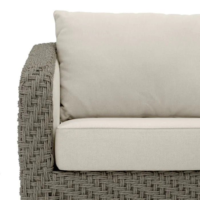 Outdoor Sofa Bryson faux woven rattan viola sand