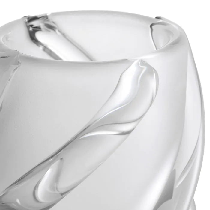 Vase Celestino S frosted white