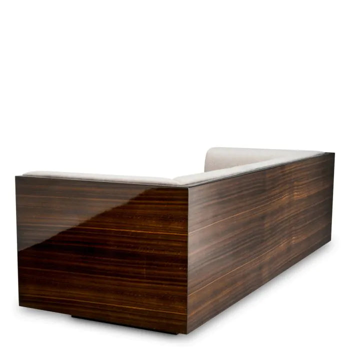 Sofa Sebastian eucalyptus veneer loki natural