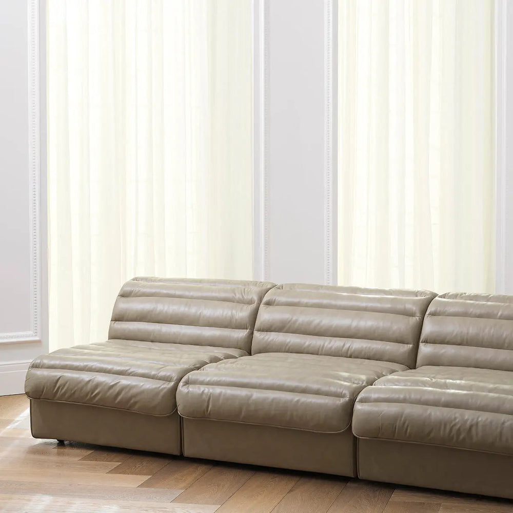 Modular Sofa Dunemore Barley Leather - image 2