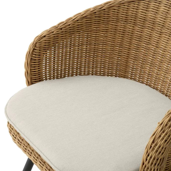 Outdoor Dining Chair Nolan viola sand