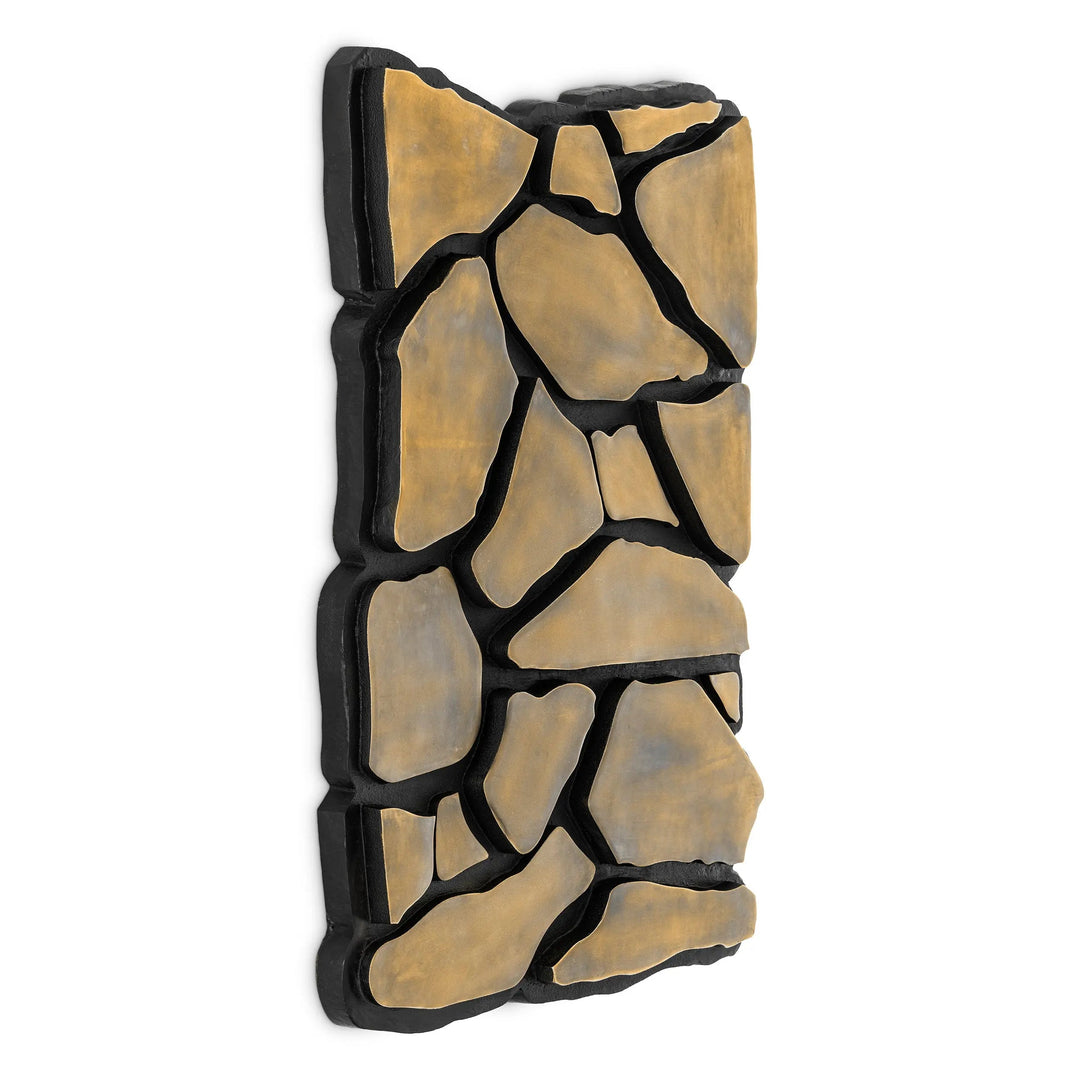 Wall Object Sova Vintage Brass Finish - image 1