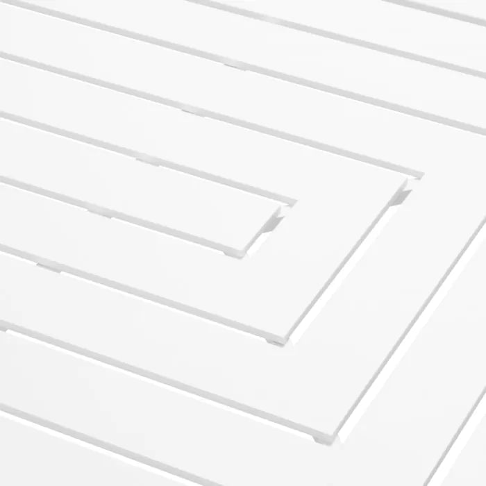 Outdoor Dining Table Vistamar matte white